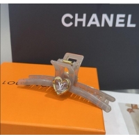 Market Sells Cheap Louis Vuitton LV Heart Hair Clip 0512 Grey 2025