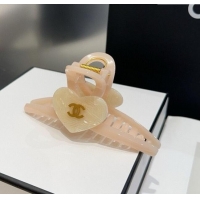 New Product Chanel Heart Hair Clip 0512 Pink 2025