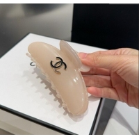 Super Quality Chanel CC Hair Clip 0512 Beige 2025