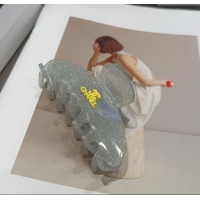 Famous Brand Chanel Logo Hair Clip 0512 Grey 2025