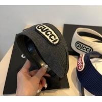 Fashion Show Collections Gucci Knit Headband 0512 Black 2025