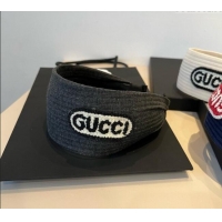 Fashion Show Collections Gucci Knit Headband 0512 Black 2025