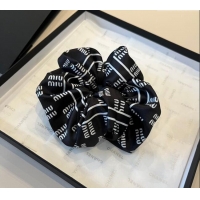 Good Taste Miu Miu Logo Hairring 0512 Black 2025