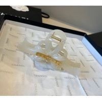 Buy Top Quality Chanel Bow Hairclip 0513 White 2025