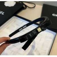 Good Product Miu Miu Bow Headband 0513 Black 2025