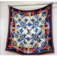 Luxury Classic Louis Vuitton Ultimate Monogram Silk Square Scarf 90cm V4047 Multicolor 2025