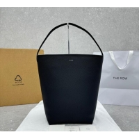Luxury Cheap The Row Large N/S Park Tote Bag in Grained Leather 1822 Black 2025