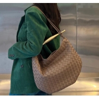 New Design Bottega Veneta Large Sardine Bag in Intrecciato Leather 754988 Khaki 2025