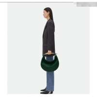 Best Wholesale Bottega Veneta Large Sardine Bag in Intrecciato Leather 754988 Emerald Green 2025