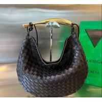 Best Price Bottega Veneta Large Sardine Bag in Intrecciato Leather 754988 Fondant Brown 2025