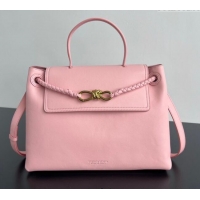 Inexpensive Bottega Veneta Medium Ciao Ciao Top Handle Bag in Calf Leather 817231 Rose Pink 2025