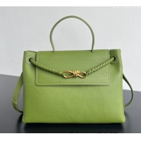 Top Quality Bottega Veneta Medium Ciao Ciao Top Handle Bag in Calf Leather 817231 Matcha Green 2025
