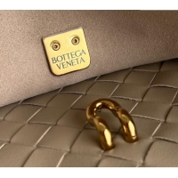 Low Cost Bottega Veneta Medium Ciao Ciao Top Handle Bag in Calf Leather 817231 Ecru Beige 2025