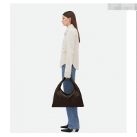 New Release Creation Bottega Veneta Hop Small Hobo Bag in Intrecciato Leather 796262 Fondant Brown 2025