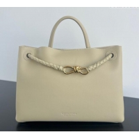 Good Taste Bottega Veneta Medium Andiamo Top Handle Bag in Calfskin Leather 810214 Light butterscotch Beige 2025