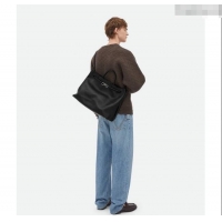 Stylish Grade Bottega Veneta Large Andiamo Top Handle Bag in Calfskin Leather 806010 Fondant Brown/Silver 2025