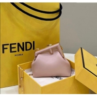 Spot Discount Fendi First Nano Bag Charm in Nappa Leather 80018S Light Pink 2025