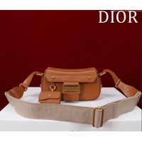 New Design Dior Small Streetchic Bag in Smooth Calfskin Leather 391907 Brown 2025