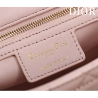 Well Crafted Dior Medium Soft Dior Caro Bag in Macrocannage Lambskin M9253 Powder Pink 2025