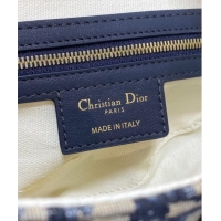 Trendy Design Dior Medium Soft Saddle Bag with Strap in Dior Oblique Jacquard and Calfskin 0521 Blue 2025