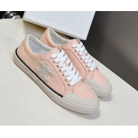 Low Price Celine Alan Sneakers with Triomphe in Canvas Light Pink 0428111
