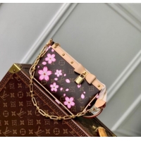 Inexpensive Louis Vuitton LV x TM Pochette Accessoires Mini bag in Sakura Monogram Canvas with Cherry Blossom M13666 202