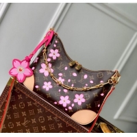 Super Quality Louis Vuitton LV x TM Boulogne PM bag in Sakura Monogram Canvas with Cherry Blossom M13265 2025