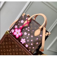 Promotional Louis Vuitton LV x TM OnTheGo PM bag in Sakura Monogram Canvas with Cherry Blossom M13269 2025