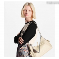 Top Grade Louis Vuitton CarryAll Cargo Vibe PM Bag in Lambskin leather Vanilla M12919 White 2025