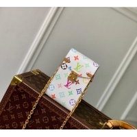 Top Design Louis Vuitton LV x TM Phone Pouch Metis in Multicolored Monogram Canvas M14098 White 2025