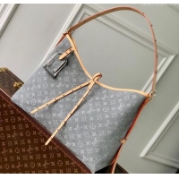 Famous Brand Louis Vuitton CarryAll MM bag in Cloudy Grey Certified Organic Cotton M13289 2025