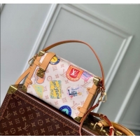 Top Quality Louis Vuitton Side Trunk MM Bag in Monogram Dune Canvas M14606 2025