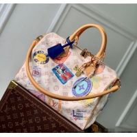 Luxury Cheap Louis Vuitton Speedy Soft 30 Bag in Monogram Dune Canvas M14587 2025