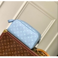 Grade Design Louis Vuitton Dopp Kit Bag in Sky Blue Monogram Canvas and Leather M14125 2025