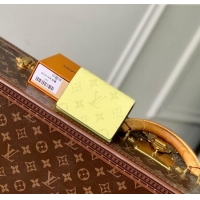 Best Price Louis Vuitton Envelope Business Card Holder in Monogram Canvas and Leather M14118 Lemon Yellow 2025