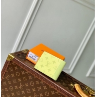 Buy Cheap Louis Vuitton Multiple Wallet in Sky Blue Monogram Canvas and Leather M14111 Lemon Yellow 2025
