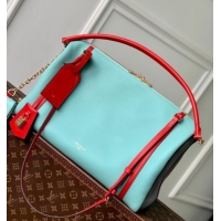 Promotional Louis Vuitton Large Keepall Soft Bag in Grained Leather M13668 Blue 2025