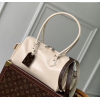 Good Product Louis Vuitton Speedy Cargo Vibe Bag in Lambskin Leather M12965 Vanilla White 2025