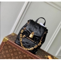 Promotional Louis Vuitton Coussin Backpack Mini Bag in Monogram Lambskin Leather M13387 Black 2025