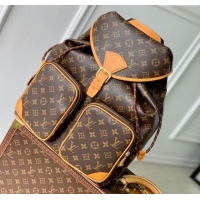 Inexpensive Louis Vuitton Men's Montsouris Cargo Backpack Bag in Monogram Canvas M14015 2025