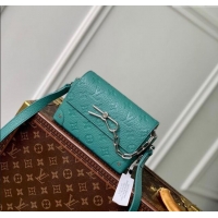 Well Crafted Louis Vuitton Mens Steamer Wearable Wallet Mini Bag in Monogram Leather M13889 Green 2025