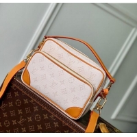 Shop Grade Louis Vuitton Mens Nil Bag in Off-White Monogram Heritage Canvas M14682 2025