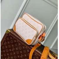 Shop Grade Louis Vuitton Mens Nil Bag in Off-White Monogram Heritage Canvas M14682 2025