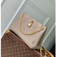 Buy Fashionable Louis Vuitton Anytime MM Tote Bag in Monogram Leather M14324 Beige 2025