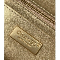 Shop Promotional Chanel Braided Lurex & Gold-Tone Metal Flap Bag AS5279 Gold 2025
