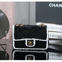 Well Crafted Chanel Sequins Mini Classic Flap Bag A69900 Black 2025