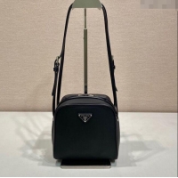 Reasonable Price Prada Swing nylon mini bag 1BC248 Black 2025