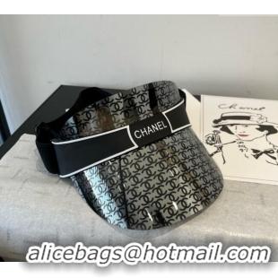 Shop Best Price Chanel Visor Hat CH051405 Black 2025