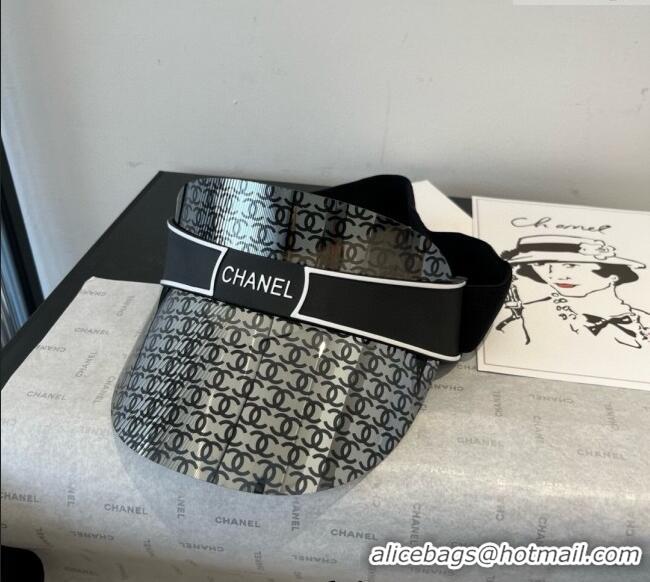 Shop Best Price Chanel Visor Hat CH051405 Black 2025
