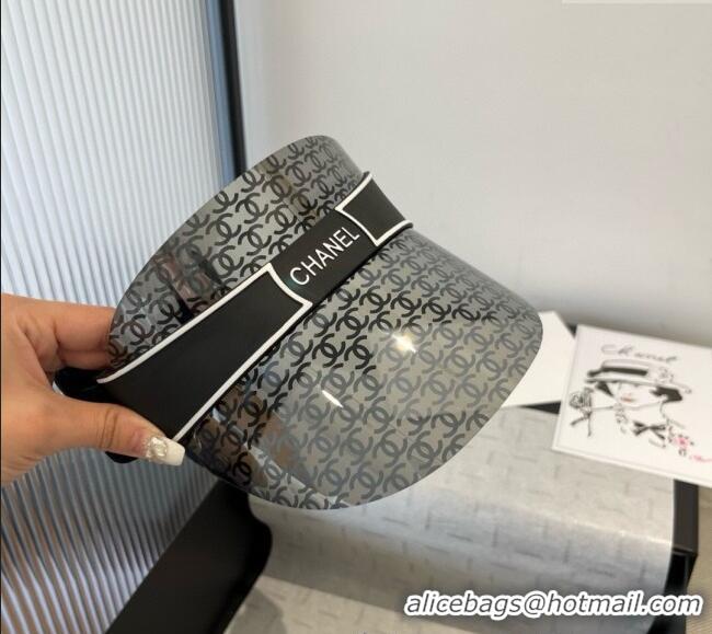 Shop Best Price Chanel Visor Hat CH051405 Black 2025
